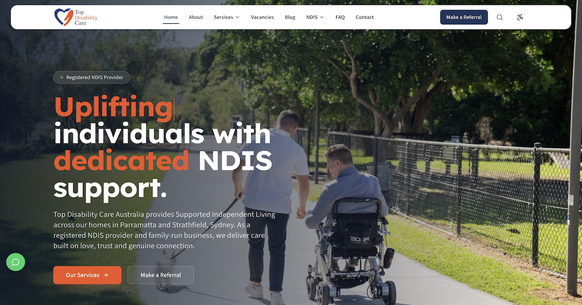 Top Disability Care Australia | NDIS Provider Sydney